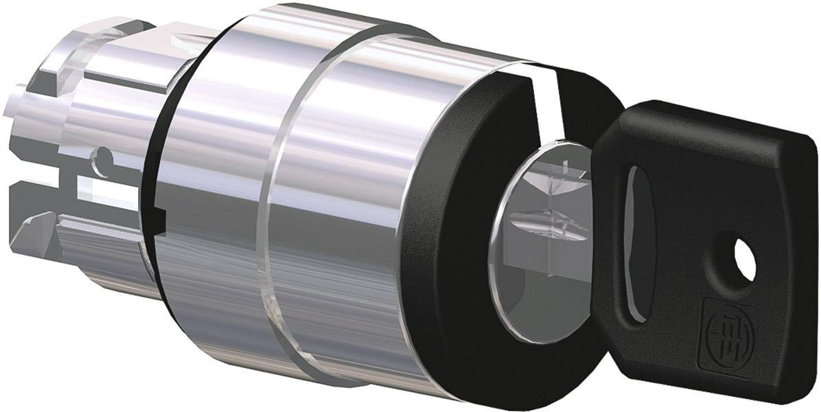 Schneider Electric ZB4BG6 Harmony ZB4BG6 Interruttore a chiave Chiave Nero 2 x 90 ° Sblocco a chiave 1 pz.