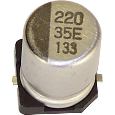 Teapo VEV227M035S0ANB01K elektrolytický kondenzátor SMD   220 µF 35 V 20 % (Ø x v) 10 mm x 10.2 mm 1 ks 