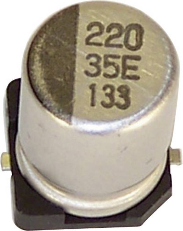 Teapo VEV227M035S0ANB01K elektrolytický kondenzátor SMD   220 µF 35 V 20 % (Ø x v) 10 mm x 10.2 mm 1 ks