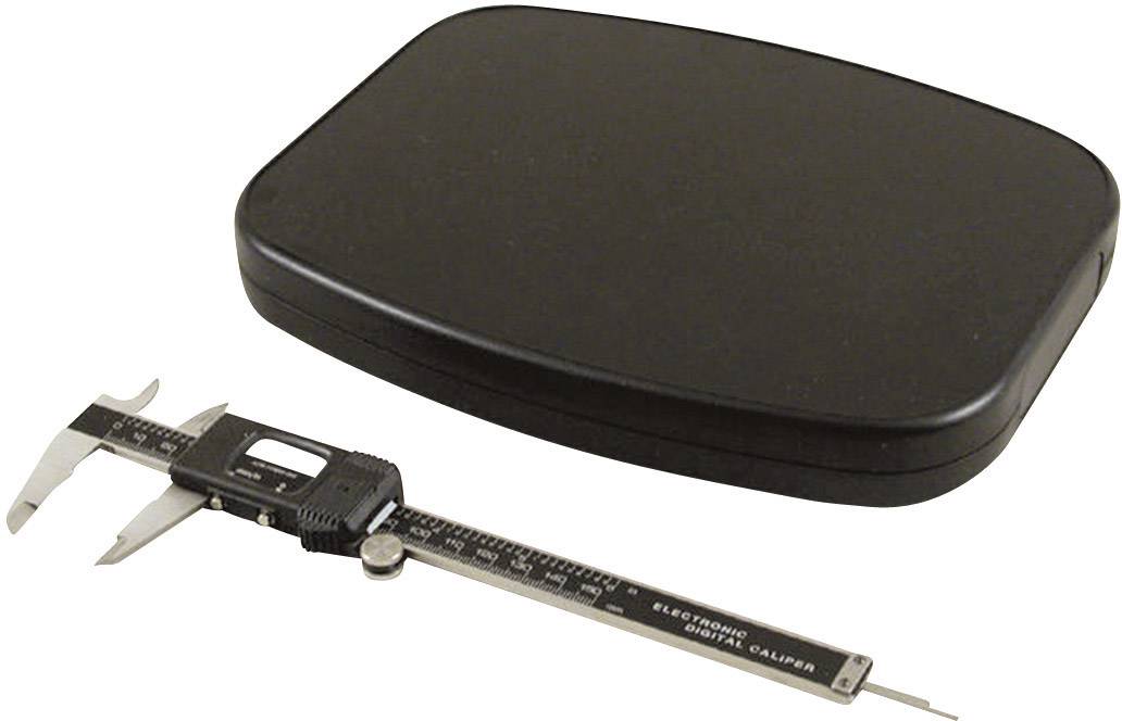 Hammond Electronics 1599TABLBKBAT Handbehuizing 240 x 190 x 30 ABS Zwart 1 stuk(s) afbeelding