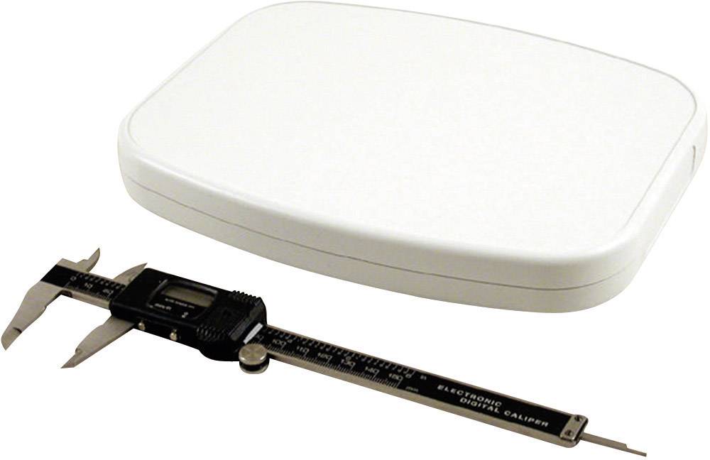 Hammond Electronics 1599TABLGY Handbehuizing 240 x 190 x 30 ABS Lichtgrijs 1 stuk(s) afbeelding