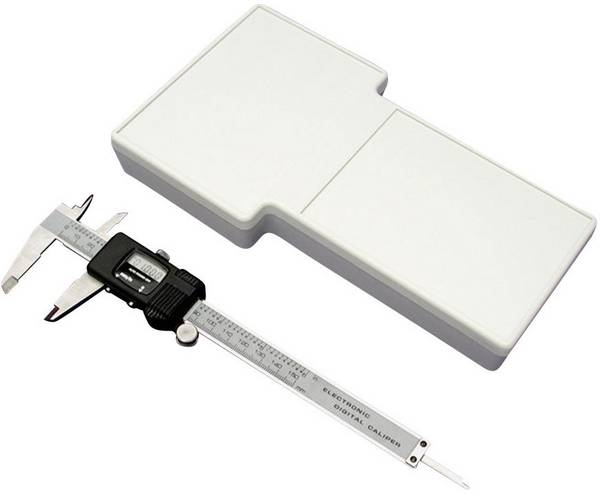 Hammond Electronics 1592ETCDGY plastová krabička 235 x 130 x 34  ABS sivá 1 ks
