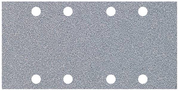 Wolfcraft  1122000 brúsny papier na suchý zips, s otvormi Zrnitosť 80  (d x š) 185 mm x 93 mm 10 ks