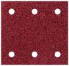 Wolfcraft 1761000 sada brúsneho papiera na suchý zips, s otvormi Zrnitosť 60, 120, 240 (d x š) 115 mm x 100 mm 10 ks