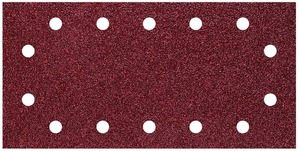 Wolfcraft  3182000 brúsny papier na suchý zips, s otvormi Zrnitosť 40  (d x š) 230 mm x 115 mm 5 ks