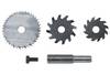 Wolfcraft 3253000 sada fréz Ø hriadeľa 8 mm