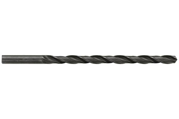 Wolfcraft 7491010 HSS kovový špirálový vrták, 1 mm, délka 34 mm, valcované za tepla, DIN 338, valcová stopka, 3 ks