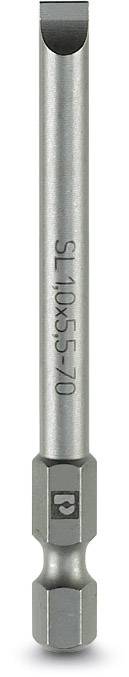 Embout pour vis à tête fendue 5.5 mm Phoenix Contact 1212574 Acier à outils extra-rigide, allié Forme (embouts): E 6.3 5 pc(s)
