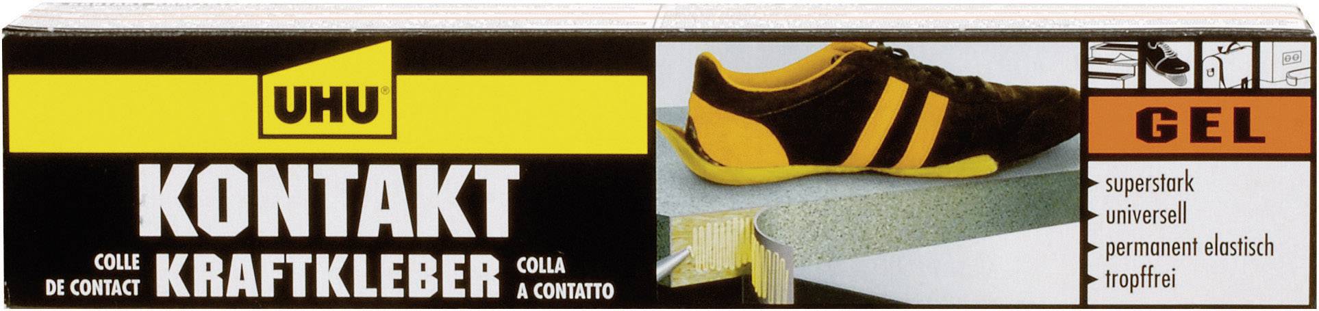 Adesivo a contatto UHU Kontakt Kraftkleber Gel 46485 120 g