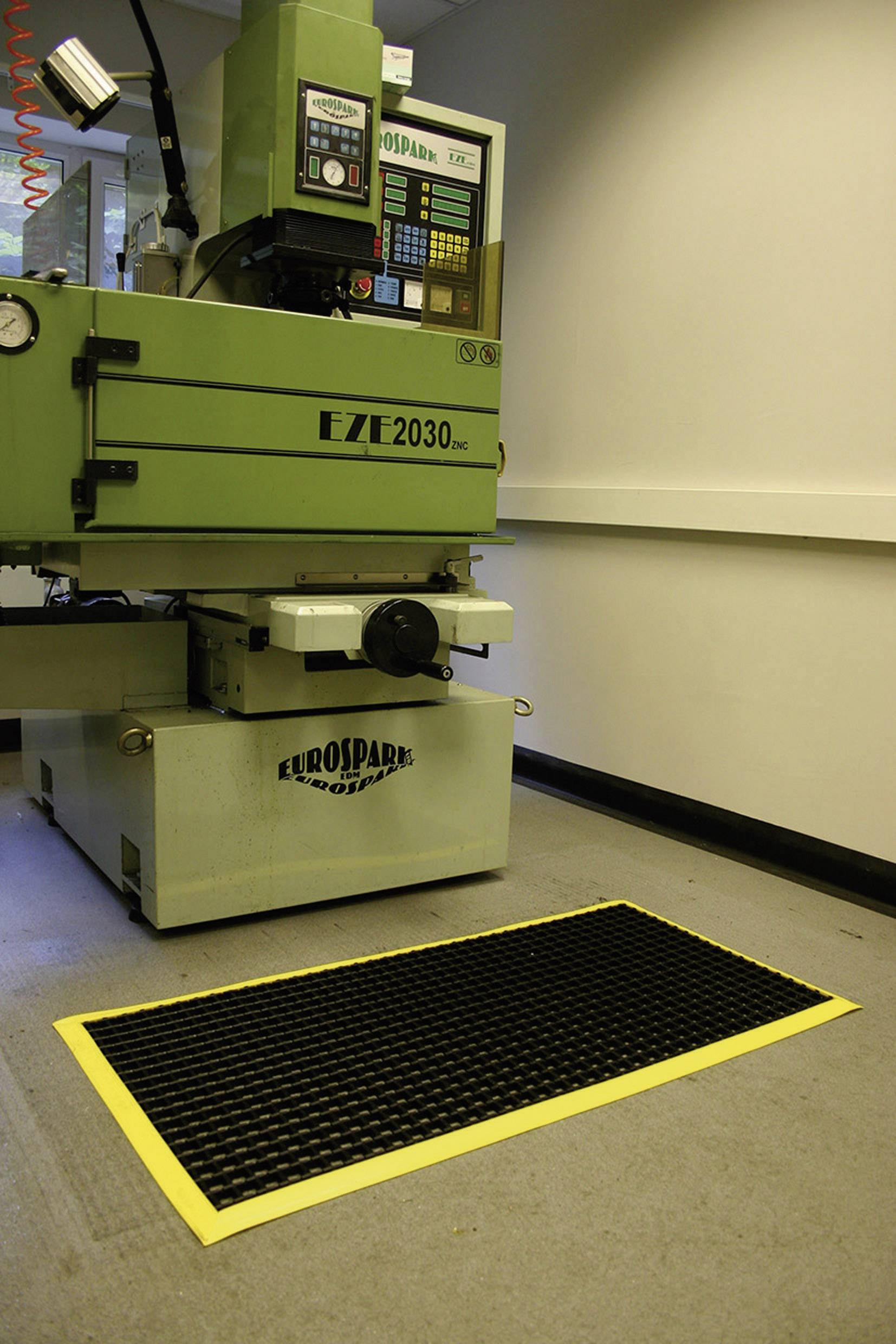 COBA Europe WS010703 Workstation Standard Werkplaatsmat (l x b x h) 1.2 m x 0.6 m x 12 mm Zwart