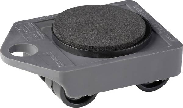 Meister Werkzeuge 0820010  prepravná plošinka s kolieskami, materiál plast, max. 150 kg, 106 mm x 75 mm x 38 mm