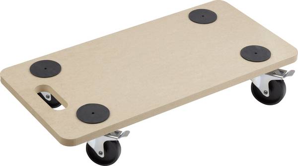 Meister Werkzeuge 0821400  prepravná plošinka s kolieskami, materiál dřevo, max. 200 kg, 590 mm x 290 mm