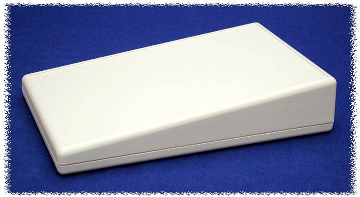 Hammond Electronics 1599KTLBKBAT Consolebehuizing (l x b x h) 220 x 140 x 40 mm ABS Zwart 1 stuk(s)