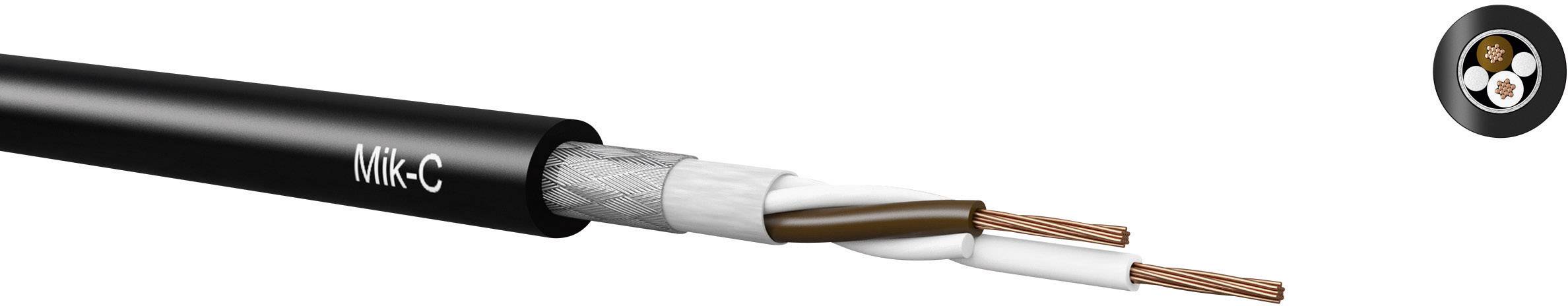 Cavo per microfono 4 x 0.25 mm² Nero Kabeltronik 480402509 Merce a metro