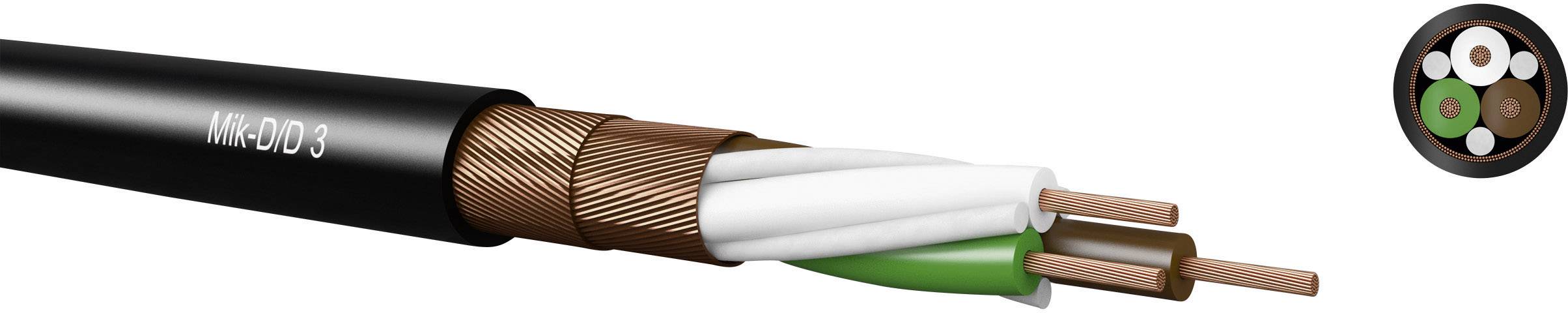 Cavo per microfono 3 x 0.22 mm² Nero Kabeltronik 58D302209-1 Merce a metro