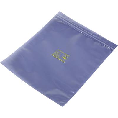 Ochranná taška z ESD so zacvakávacím uzáverom   (d x š) 250 mm x 200 mm N/A Hrúbka materiálu 80 µm
