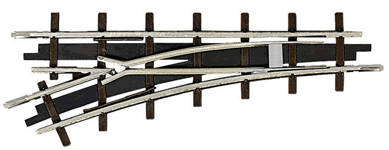 Busch (H0f) Voie ferrée de campagne 12341 Aiguillage, à gauche 66.6 mm 1 pc(s)