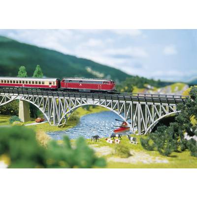 Faller 282915 Z most s oceľovými nosníkmi 1kolejný univerzálne (d x š x v) 220 x 25 x 47 mm