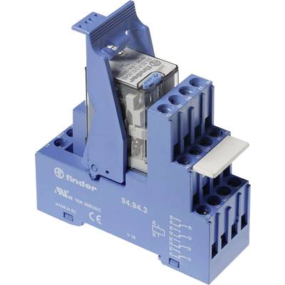 Finder 59.34.9.024.5050 reléový modul Menovité napätie: 24 V/DC Spínací prúd (max.): 7 A 4 prepínacie 1 ks