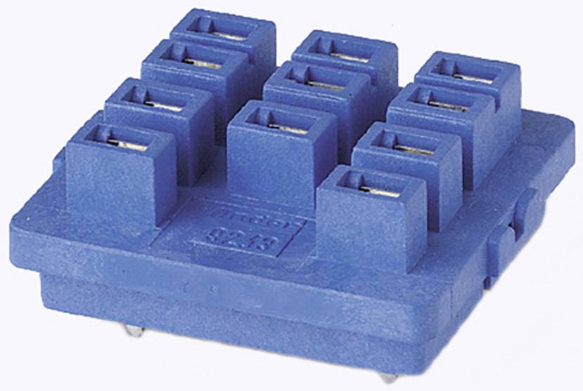 Finder 92.13 Zoccolo per relè Adatto per serie (Relè): Finder Serie 62 Finder 62.31, Finder 62.32, Finder 62.33 (L x L x A) 38 x 36 x 18.5 mm Tray 1 p