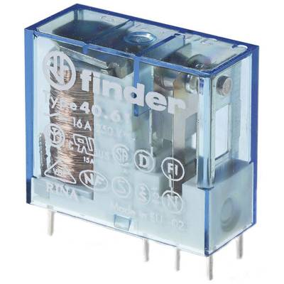 Finder 40.61.9.012.0000, 40.61.9.012.0000 relé do DPS, monostabilný, 1 cievka, 400 V/AC, 16 A, 1 ks