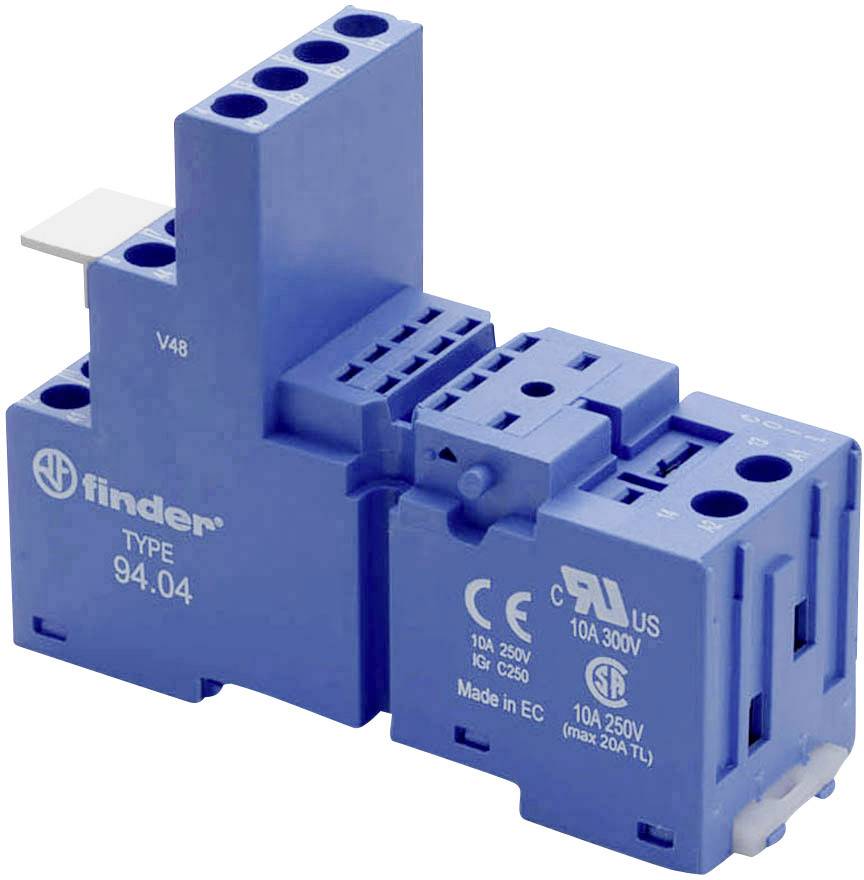 Finder 94.04 Zoccolo per relè Adatto per serie (Relè): Finder Serie 55 Tray 1 pz.