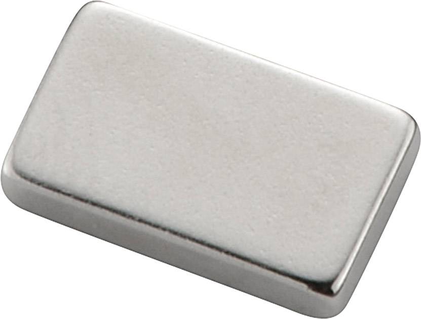 503662 Permanente magneet Staaf (l x b x h) 2 x 10 x 6 mm N38SH 1.19 T Grenstemperatuur (max.): 150 °C afbeelding