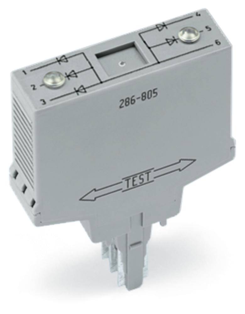 WAGO Modulo diodi 286-805 Adatto per modello (Relè): Wago 280-609, Wago 280-619, Wago 280-763 1 pz.