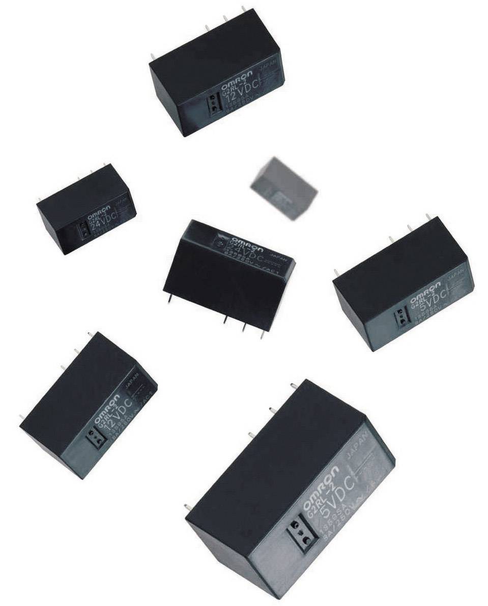 Omron G2RL-2 24V Relè per PCB 24 V/DC 8 A 2 scambi 1 pz.