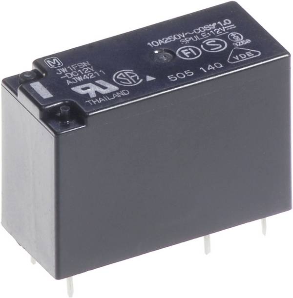 Panasonic JW1AFSN24F, JW1AFSN24F relé do DPS, monostabilný, 1 cievka, 30 V/DC, 250 V/AC, 10 A, 1 ks