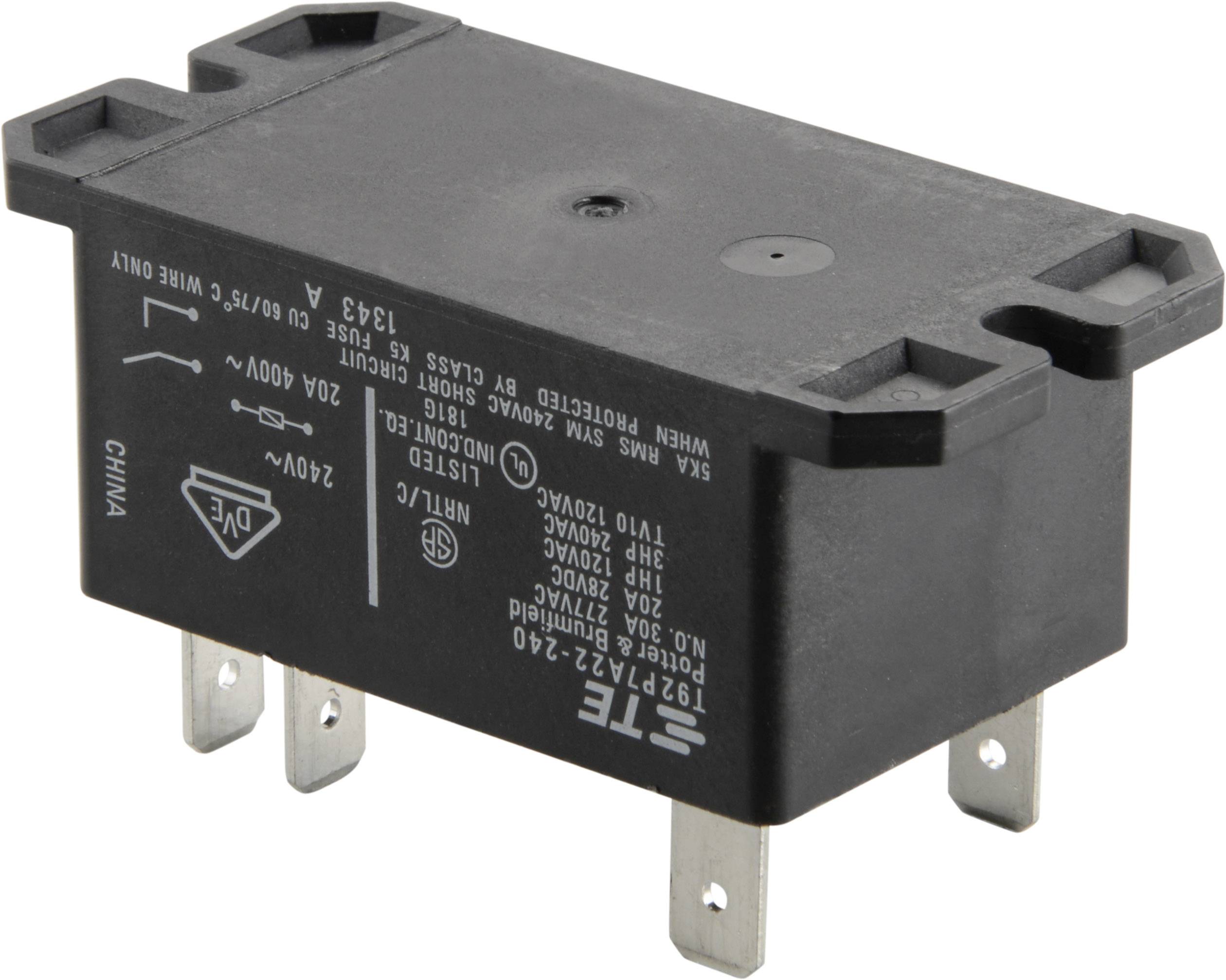 1393211-62 Steekrelais 240 V/AC 30 A 2x NO 1 stuk(s) afbeelding