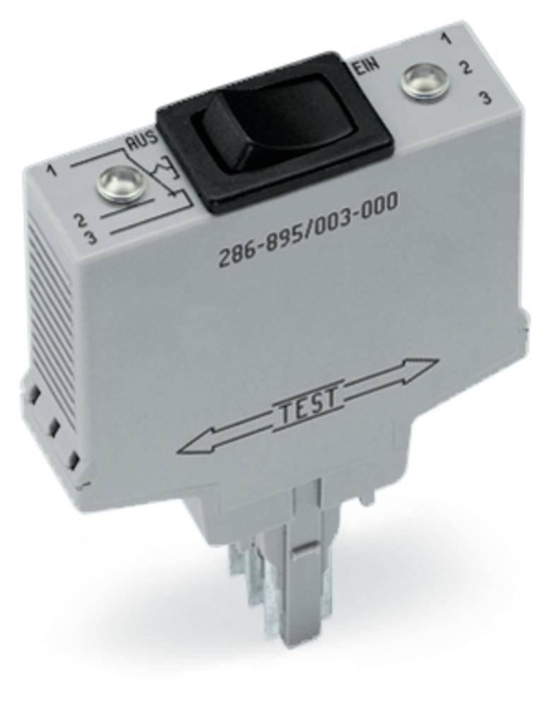 WAGO Modulo interruttore 286-895 Adatto per modello (Relè): Wago 280-609, Wago 280-619, Wago 280-763 1 pz.
