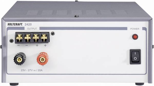 VOLTCRAFT FSP 2420 laboratórny zdroj s pevným napätím, 24 - 29 V/DC, 20 A, 540 W, výstup 1 x, FSP 2420