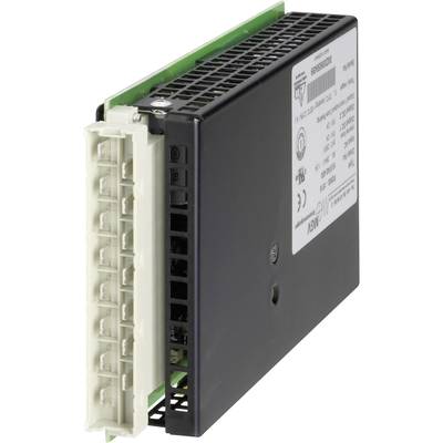 Obdĺžnikový elektronický komponent s pripojovacinovými bodmi na ľavej strane, vhodný pre priemyselné aplikácie.