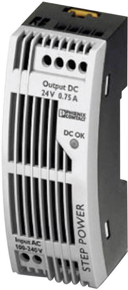 Phoenix Contact 2868622 Alimentatore per guida DIN 24 V/DC 0.83 A 18 W Num. uscite:1 x Contenuto 1 pz.