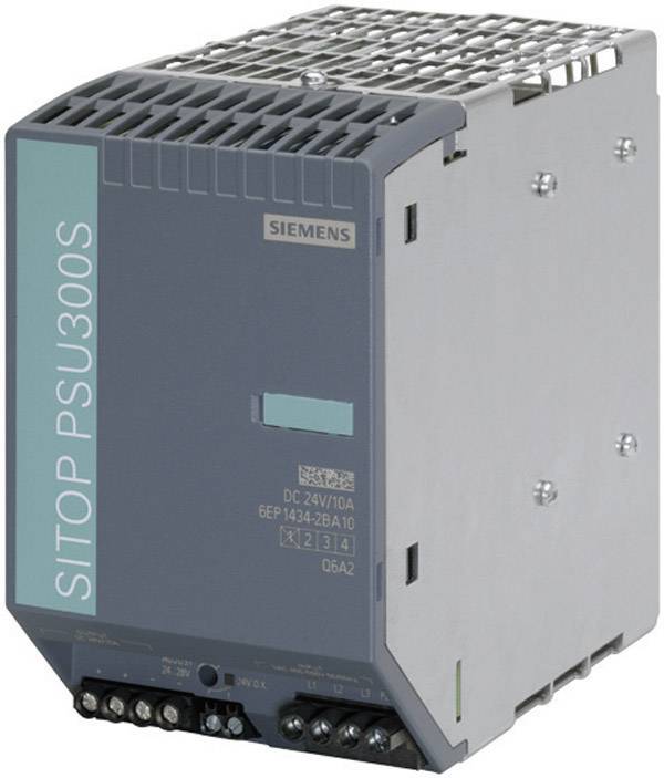 Siemens SITOP PSU300S 24 V/40 A Alimentatore per guida DIN 24 V/DC 40 A 960 W Num. uscite:1 x Contenuto 1 pz.