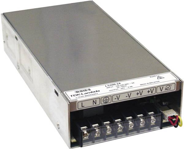 <br>  TDK-Lambda<br>  LS200-7.5<br>  spínaný zdroj<br>  26.7 A<br>  200 W<br>  8.2 V/DC<br>  <br>  1 ks<br>