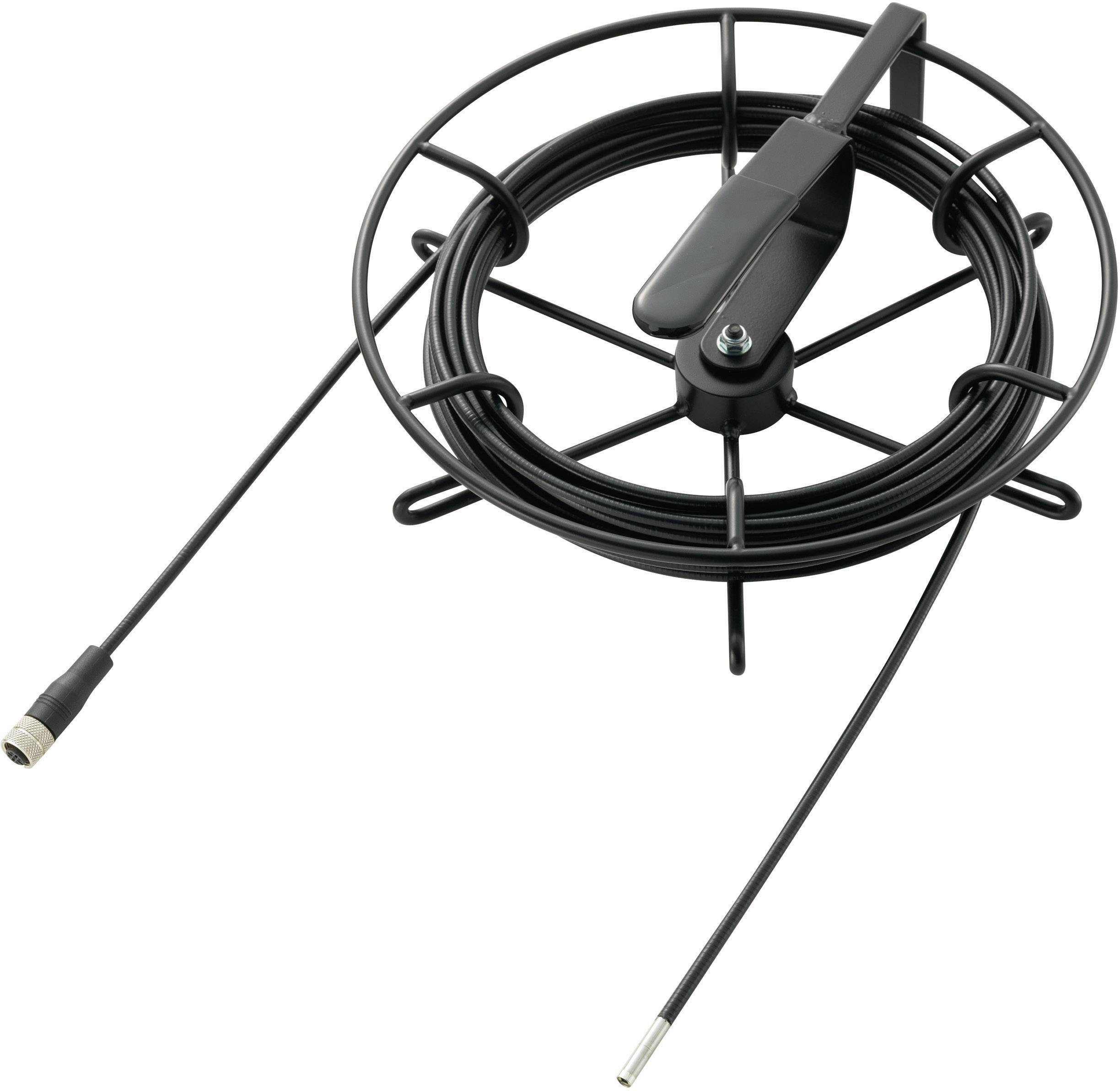 VOLTCRAFT sonda na endoskop Ø sondy 5.5 mm 10 m vodotesné, LED osvetlenie, otočná funkcie