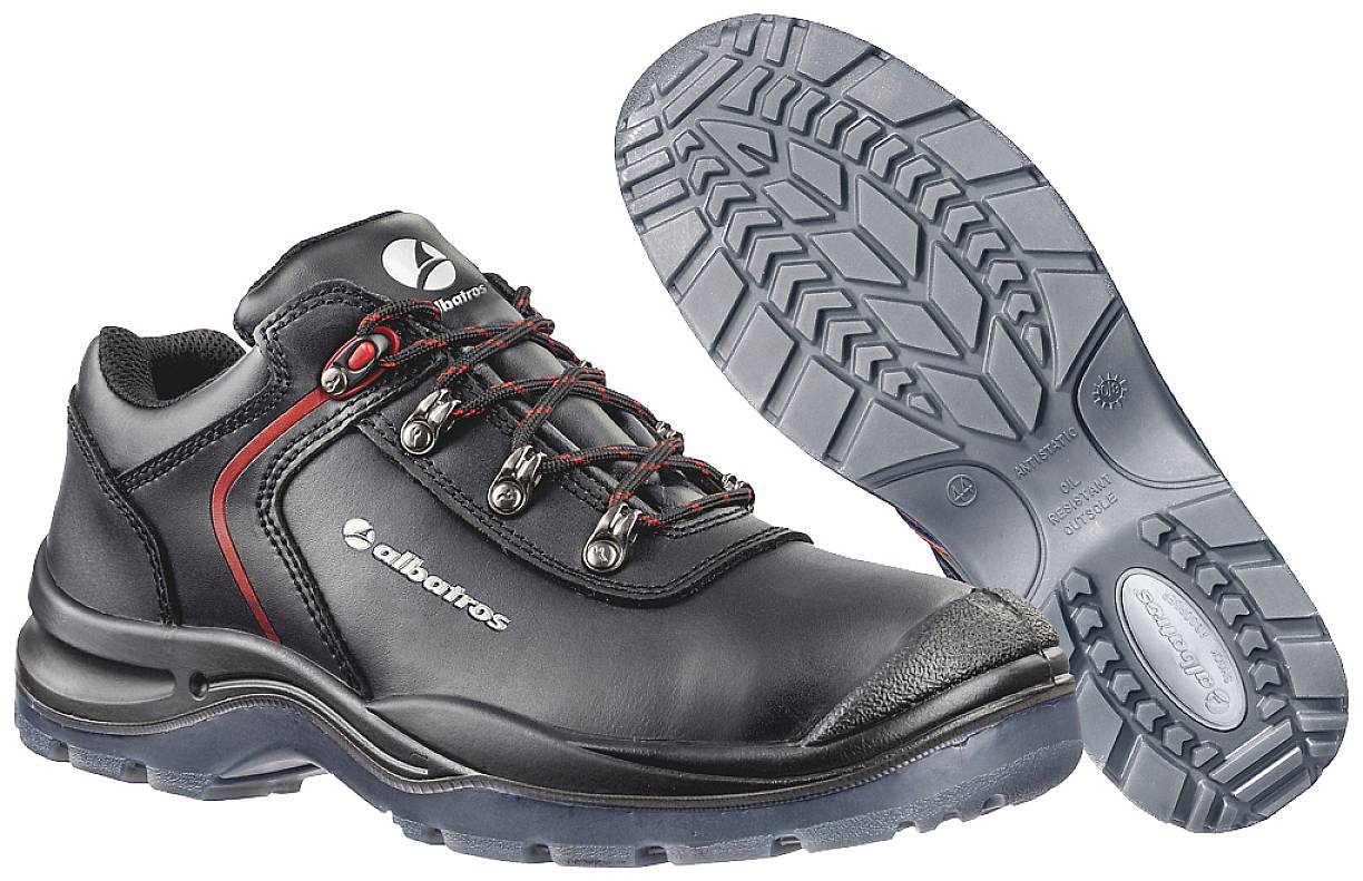 Albatros 64.108.0 641080-39 Veiligheidsschoenen S3 Schoenmaat (EU): 39 Zwart 1 paar afbeelding