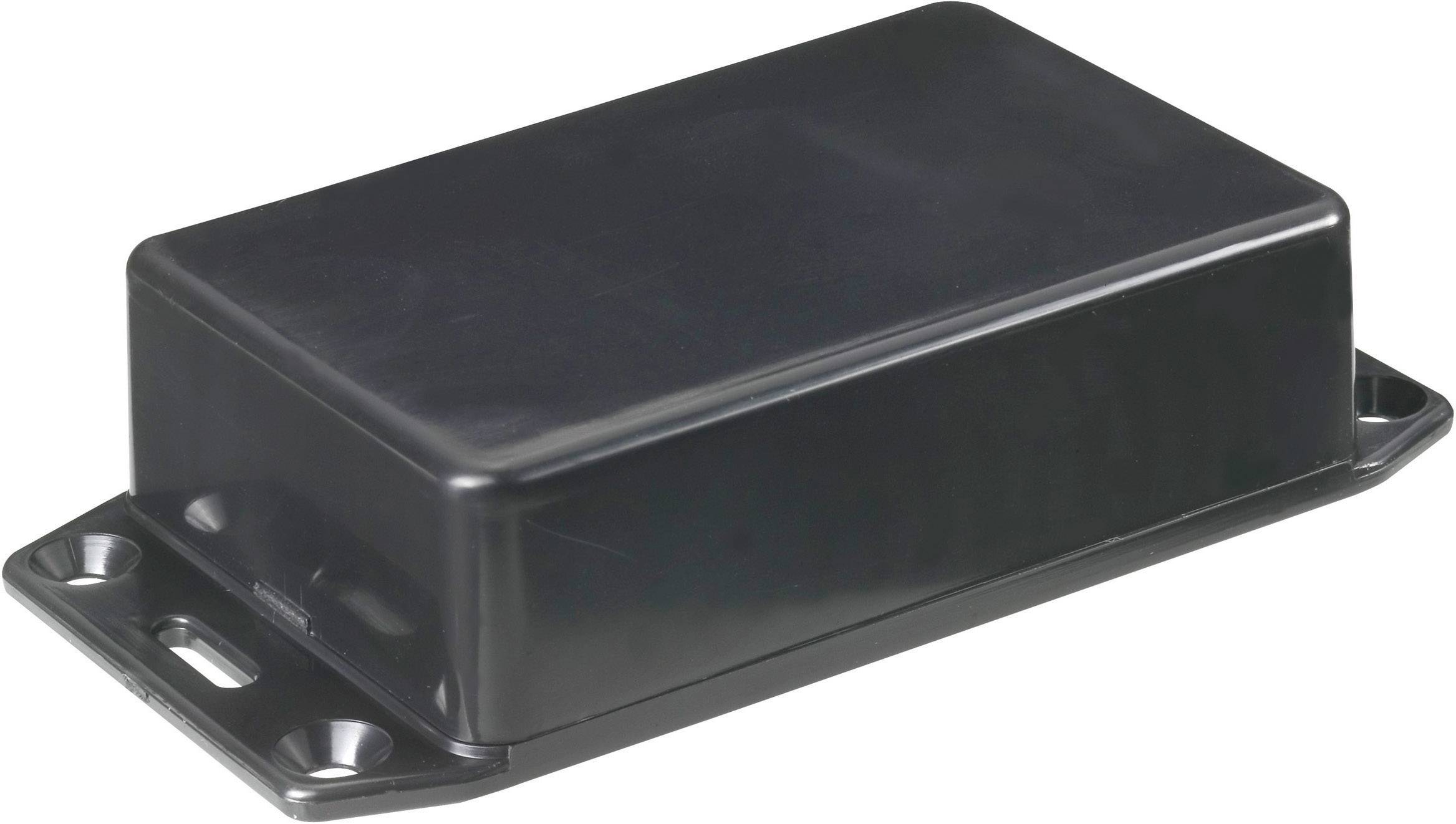 Hammond Electronics 1591AFLBK Euro-kabinet 100 x 50 x 25 ABS Sort 1 stk