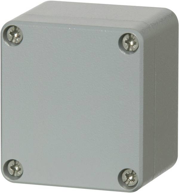 Fibox ALN 121208 7811210 univerzálne púzdro, (d x š x v) 125 x 124 x 81 mm, hliník, 1 ks
