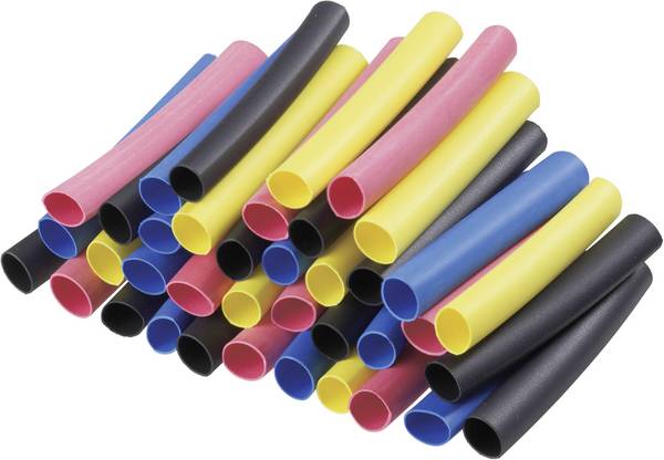 DSG Canusa 8011050990 sada zmršťovacých bužírok 4.80 mm 2.40 mm Pomer zmrštenia:2:1 40 ks