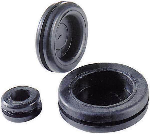 Richco DGB-4 N/A   Priemer svorky (max.) 6.4 mm Hrúbka montážnej dosky (max.) 1.5 mm vinyl čierna 1 ks