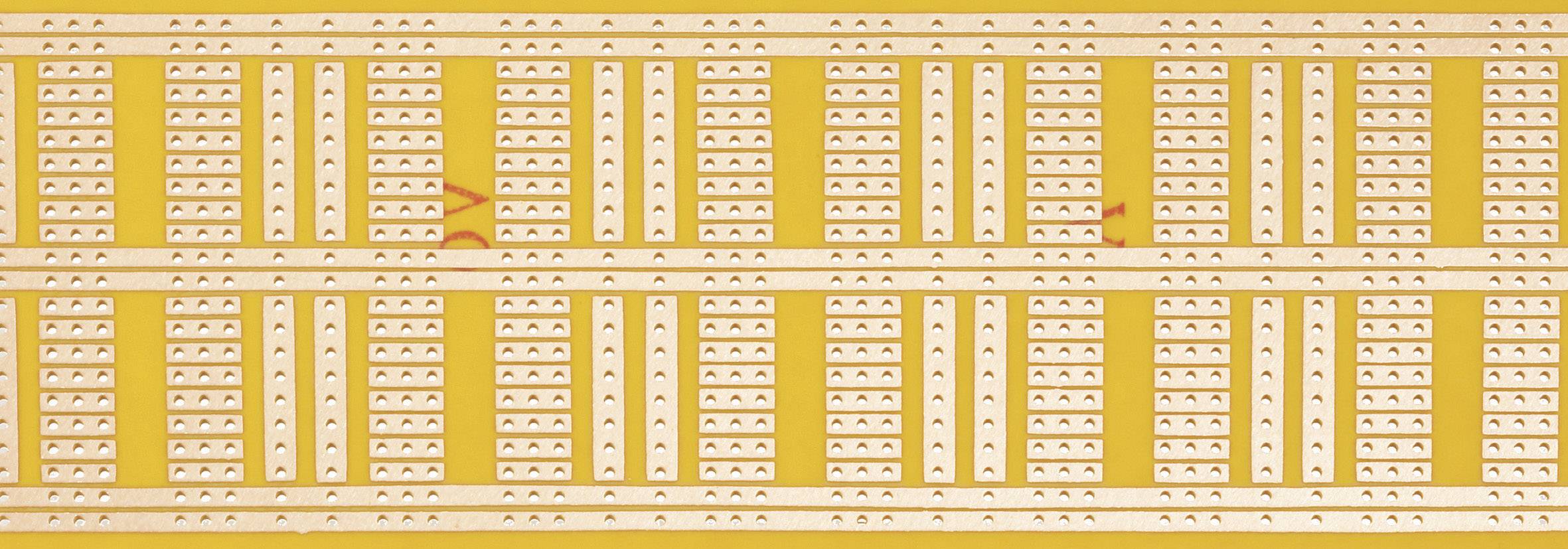 Rademacher WR-Typ 930-1 Scheda per esperimenti Carta laminata (L x L) 160 mm x 60 mm 35 µm Passo 2.54 mm Contenuto 1 pz.