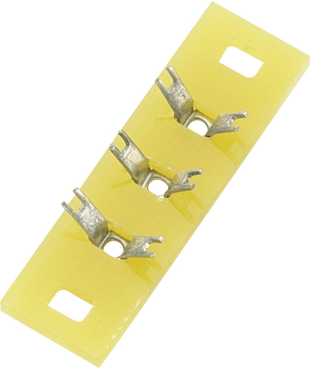 TRU COMPONENTS Soldeerlijst Enkele rij Totaal aantal polen 3 Epoxide (l x b x h) 30 x 9 x 1.5 mm 1 stuk(s) afbeelding