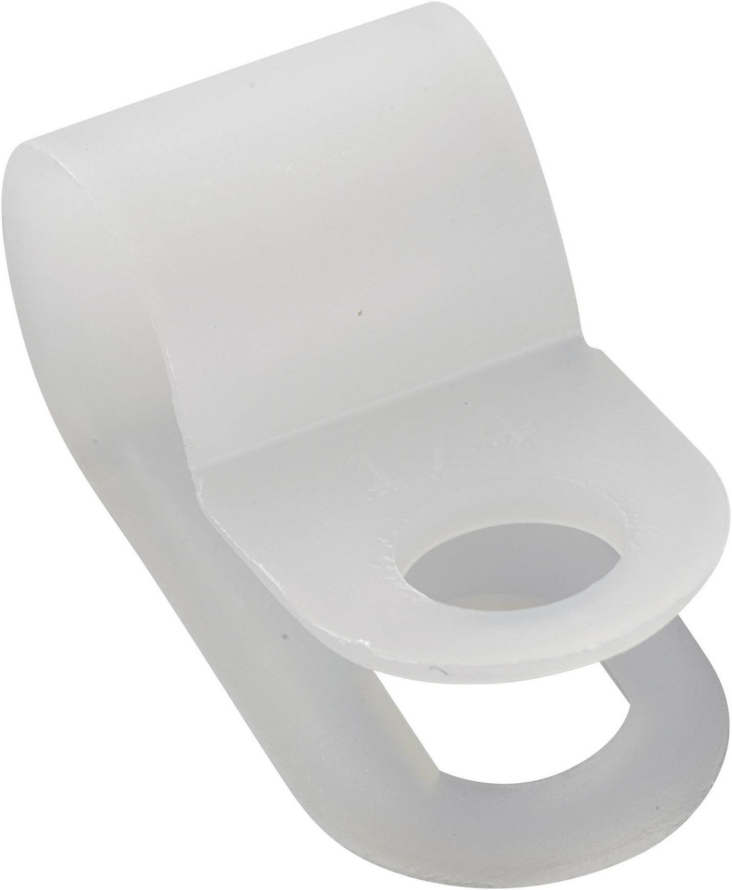 Tru Components Bevestigingsklem Schroefbaar 532006 Bundel-Ø (bereik) 6.5 Mm (max) Natuur 25 Stuk(s)