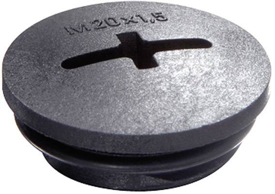 Wiska EVSG-ORD M25 RAL 9005 Tappo a vite M25 Poliammide Nero (RAL 9005) 1 pz.