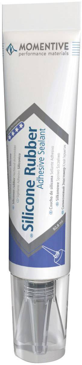 Momentive TSE392C Siliconen lijm kit Pasteus, Strijkbaar Helder Inhoud: 82.8 ml afbeelding