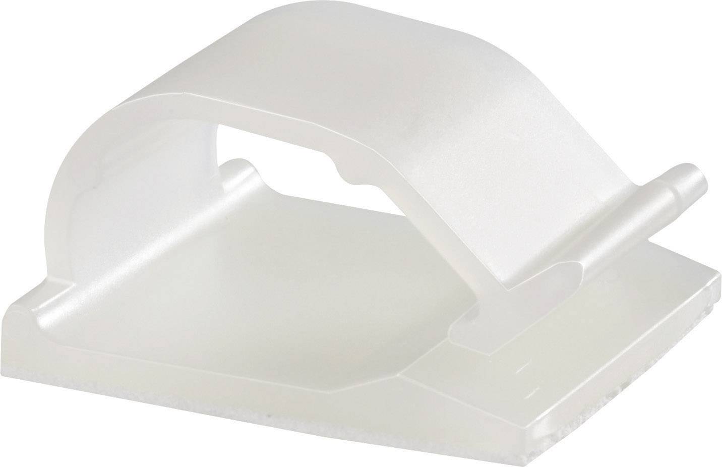 Panduit ACC38-A-C Clip fermacavi autoadesivo ACC38-A-C Intervallo Ø fascio 9.60 mm (max) Naturale 1 pz.