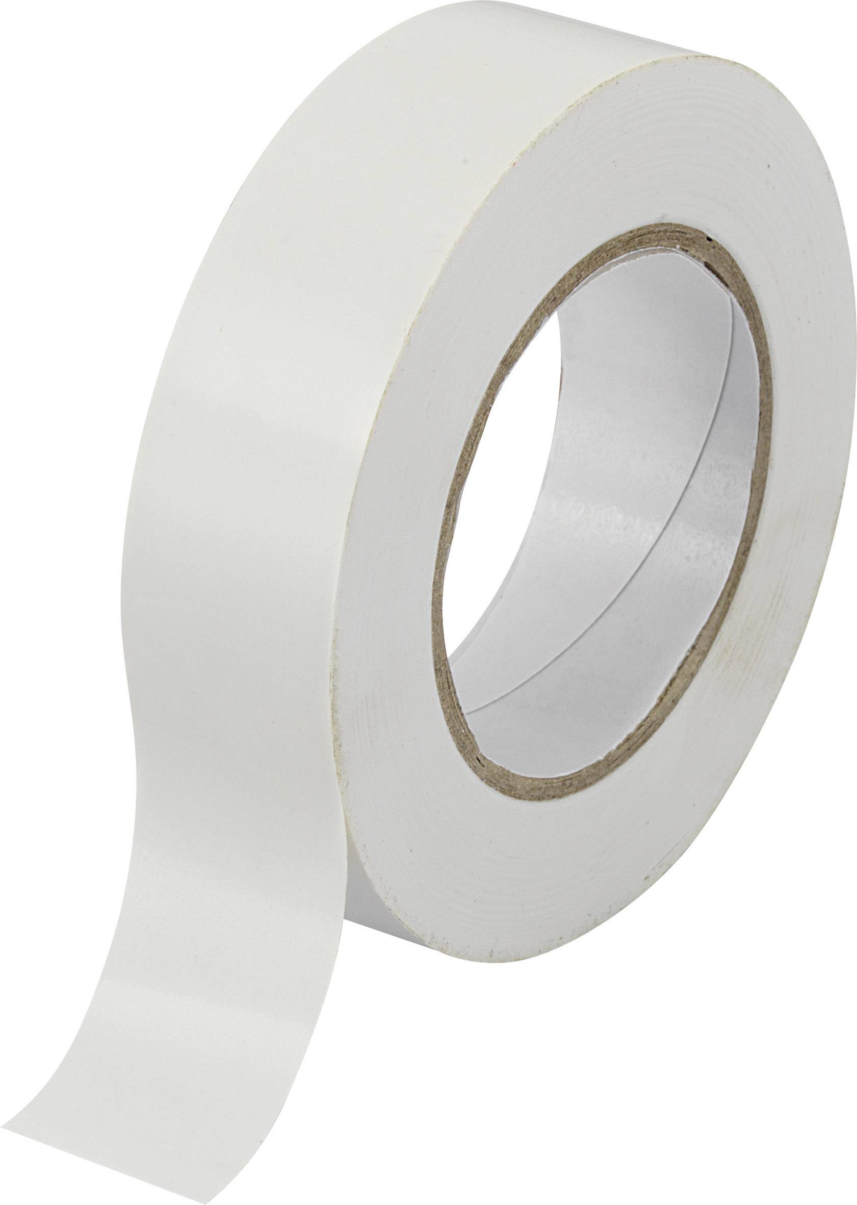 TRU COMPONENTS SW10-155 1563945 Nastro isolante Bianco (L x L) 10 m x 19 mm 1 pz.